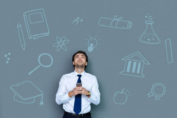 istock Young teacher feeling worried and looking up 971370852