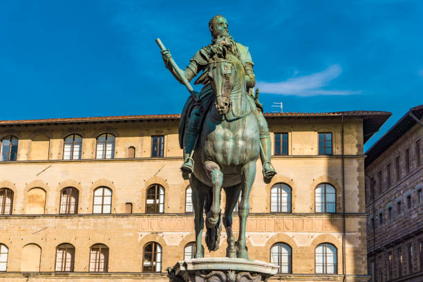 istock Equestrian Monument of Cosimo I in Florence 971384716