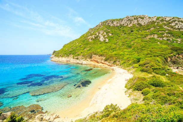 istock Limni beach in Corfu, Greece 971391192
