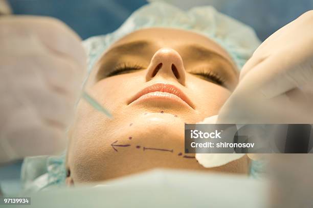 Patient Stock Photo - Download Image Now - Chin, Surgery, Adult