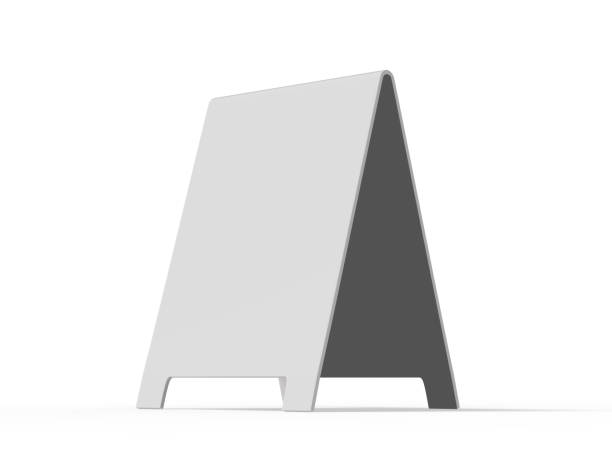 istock Crezon A-frame sandwich boards for design mock up and presentation 971416218