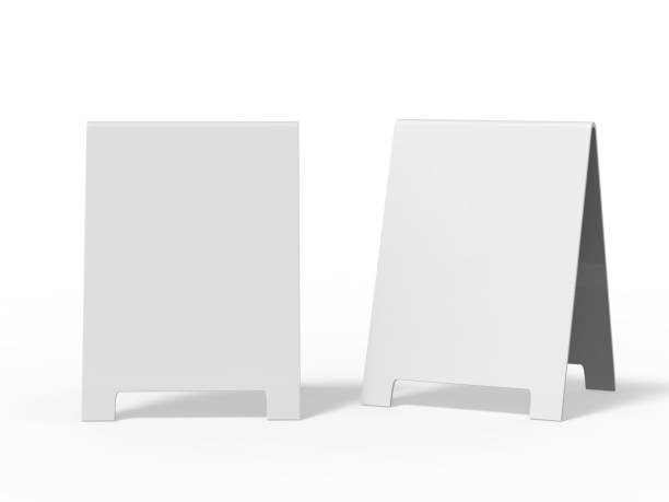istock Crezon A-frame sandwich boards for design mock up and presentation 971416784