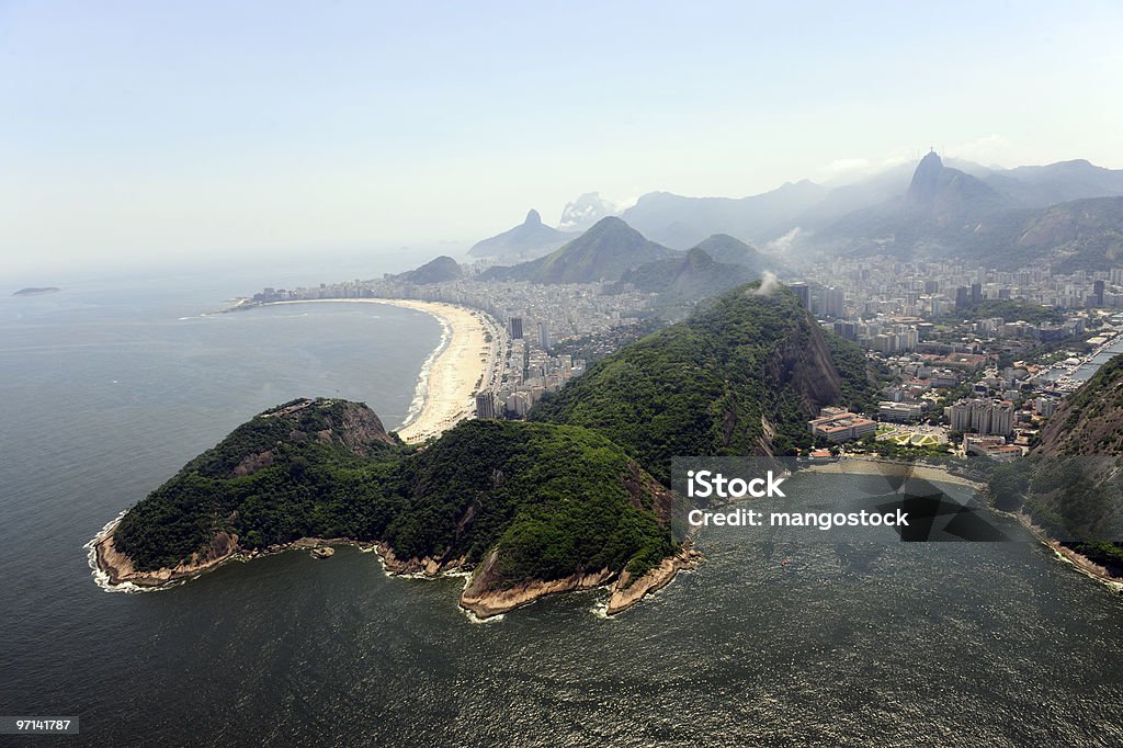 Praia Vermelha, Copacabana w Rio de Janeiro - Zbiór zdjęć royalty-free (Ameryka Łacińska)