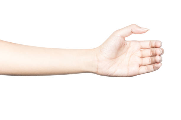 istock hand holding something like a bottle or can 971420534