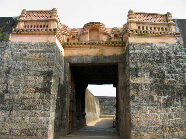 istock Tipu Sultan Fort wall, Palakkad, Kerala, India 971437964