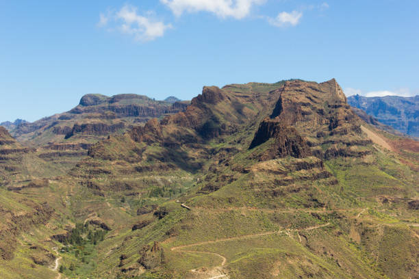 istock Decapitated from the Mares canyon viewpoint in Canary Islands 971448150