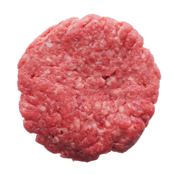 istock Uncooked homemade burger 971451388
