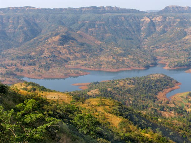 istock Koyna dam backwaters. Tapola, Maharasthra, India 971451534