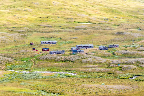 istock Helags Mountain lodge in the Swedish mountains 971454946