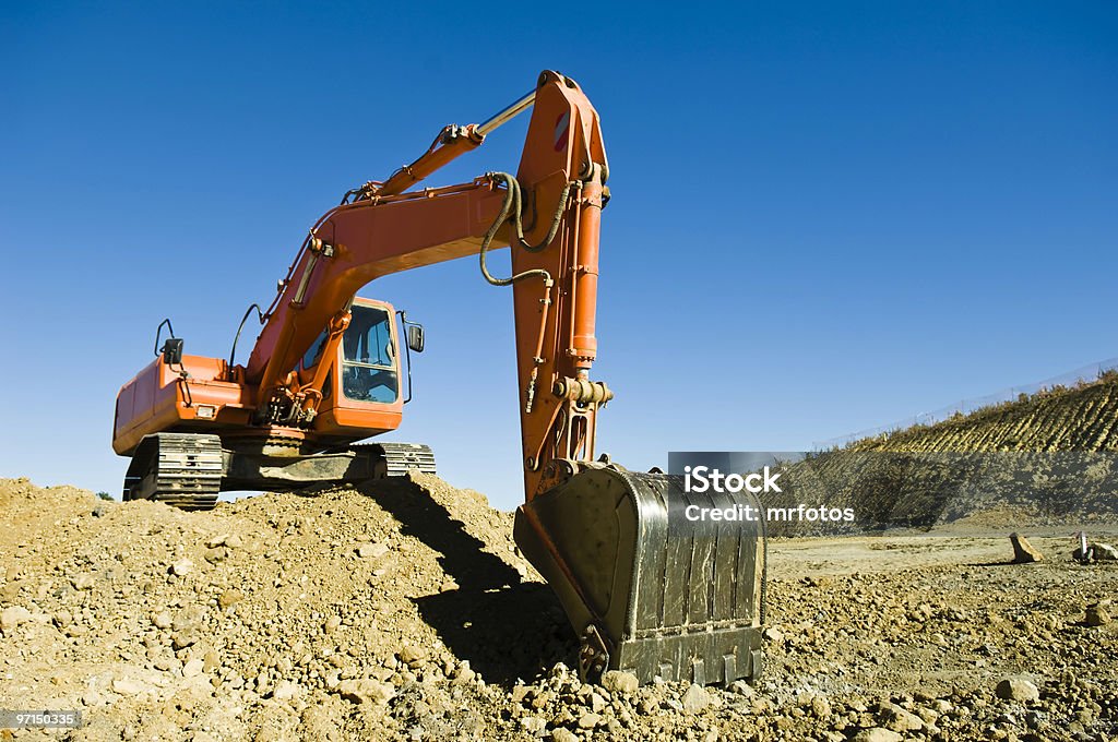 Excavator - Foto de stock de Alavanca royalty-free