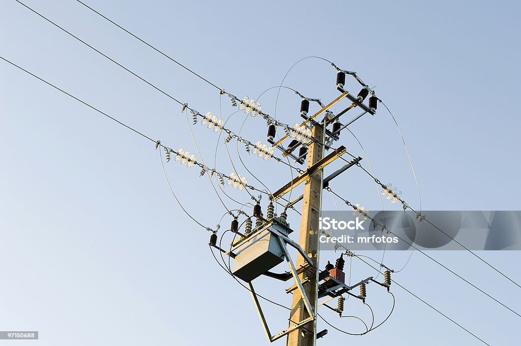 Electricidad polos - Foto de stock de Aislante libre de derechos
