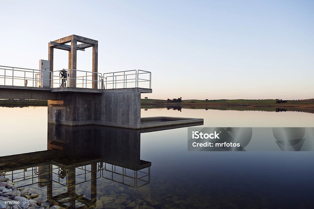 Eingangs tower - Lizenzfrei Wasserkraft Stock-Foto