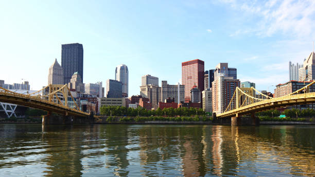 istock Pittsburgh, Pennsylvania between two bridges 971524958