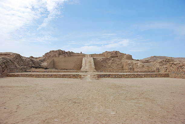 Ruins of Pachacamac  cebolla stock pictures, royalty-free photos & images