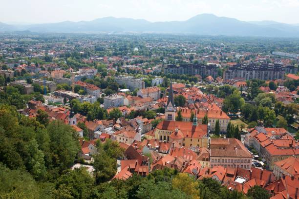 istock Ljubliana cityscape 971548438