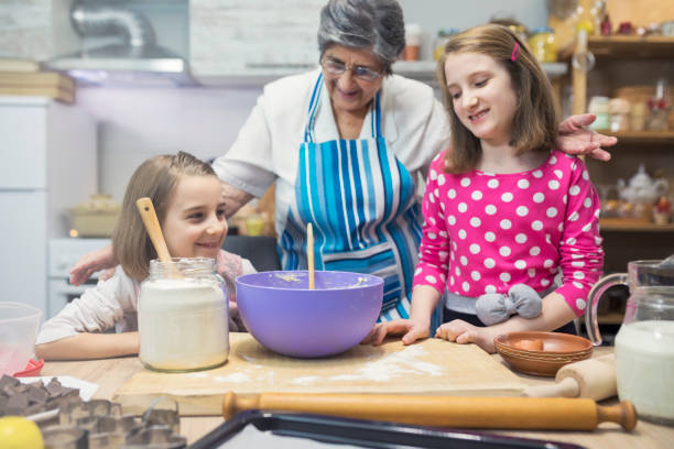 istock Baking a Cookies with Grandma 971548662