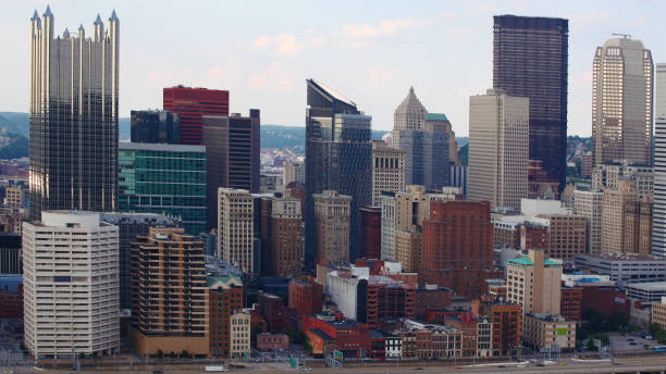 istock Pittsburgh, Pennsylvania skyline in morning 971548872
