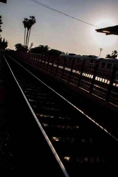 istock rail road at Adana Train Station 971548982