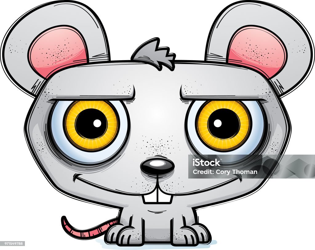 Ilustración de Sonriente El Pequeño Ratón De Dibujos Animados y más  Vectores Libres de Derechos de Animal - Animal, Clip Art, . - iStock