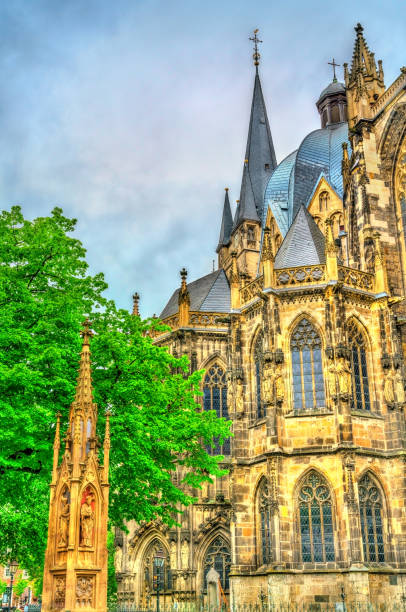 istock Aachen Cathedral, a UNESCO world heritage site in Germany 971556328