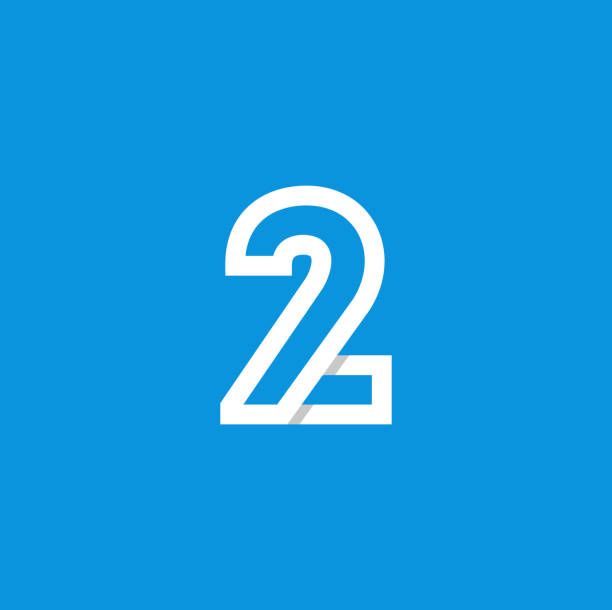 Vector 2 Icon Number 2 Illustrations, Royalty-Free Vector Graphics & Clip Art - iStock