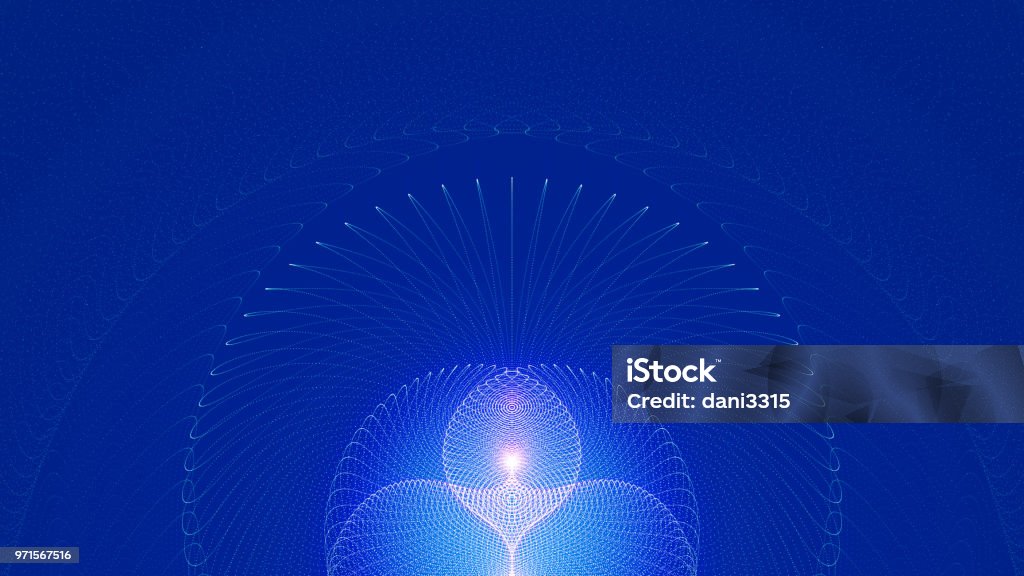Abstract Light Religious Background Abstract Religious Background Glowing Light With Spreading Rays On Blue ...