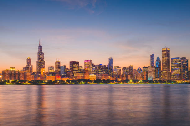 istock Chicago, Illinois, USA Lakefront Skyline 971567656