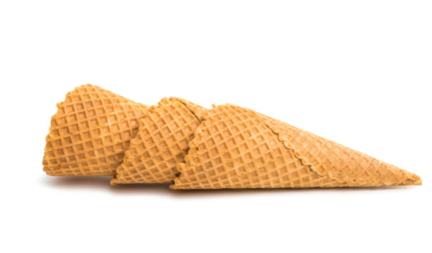 istock waffle cup for ice cream isolated 971582710