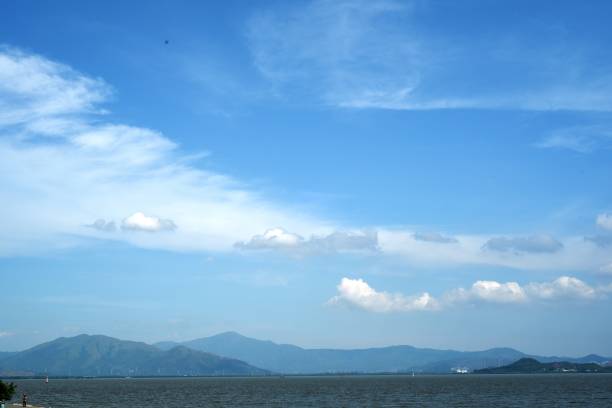 istock Shenzhen Bay scenery under the blue sky (2) 971610562