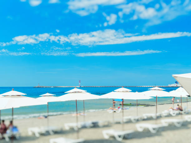 istock Sea beach in the morning 971621162