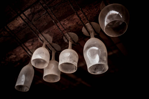 Glass background.