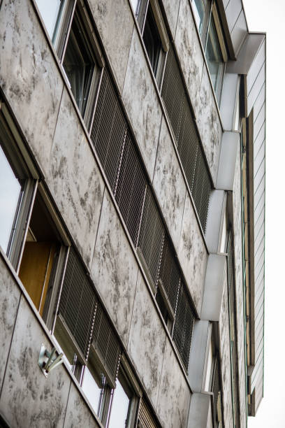 istock Gray high-rise building. 971667100