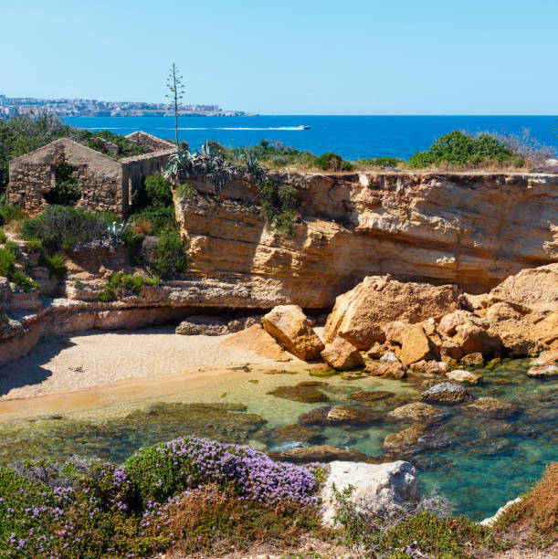 istock Sicily summer sea beach, Italy 971673370