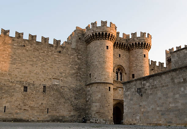 istock Fortification walls outside Rhodes 97168682