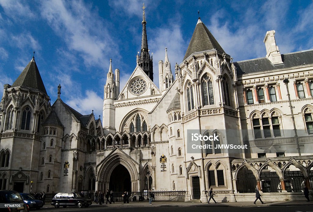王立裁判所,London - 裁判所のロイヤリティフリーストックフォト