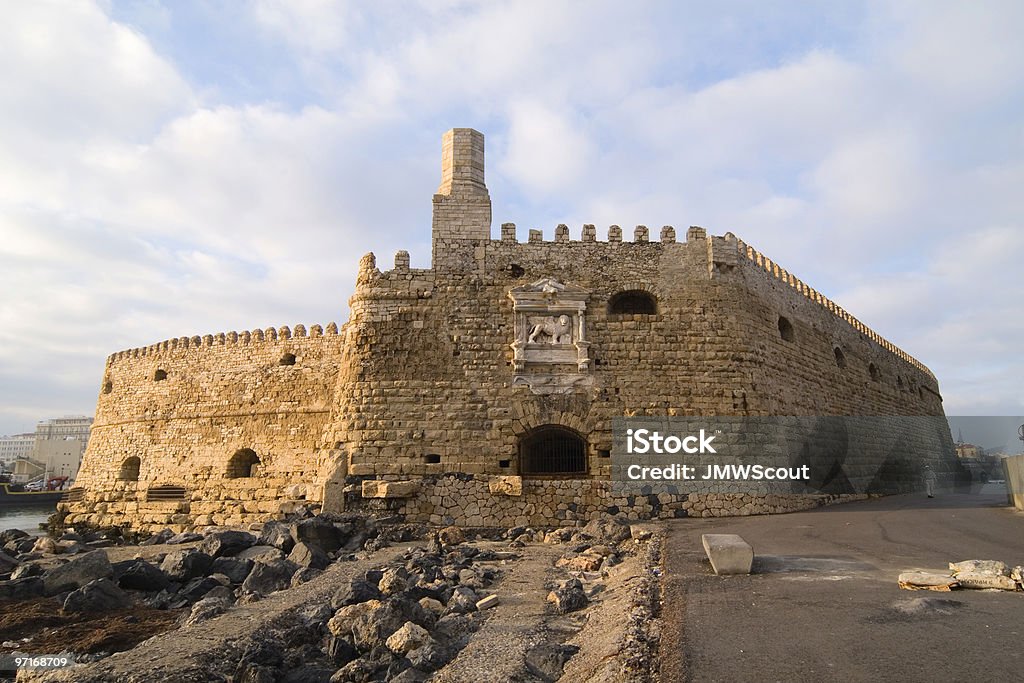 Koules fortezza veneziana, di Creta, Heraklion - Foto stock royalty-free di Fortezza