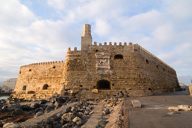 Koules Venetian Fortress, Heraklion, Crete stock photo
