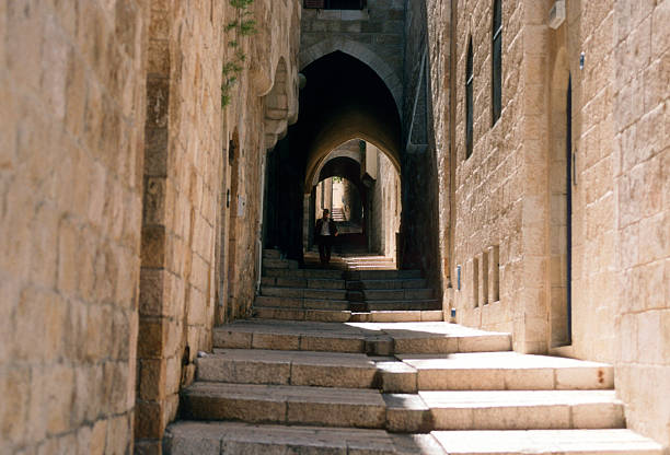 istock Stairs in Jerusalem's Old City 97168761