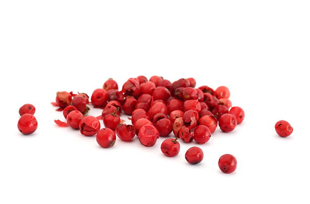 pepe rosso - pink peppercorn foto e immagini stock