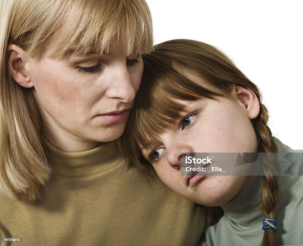 Mère et fille - Photo de Adolescence libre de droits