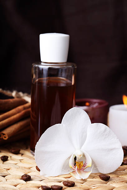 istock Aromatherapy and organic oils, body care 97170948