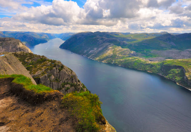 istock preikestolen or pulpit in Norway 971739564