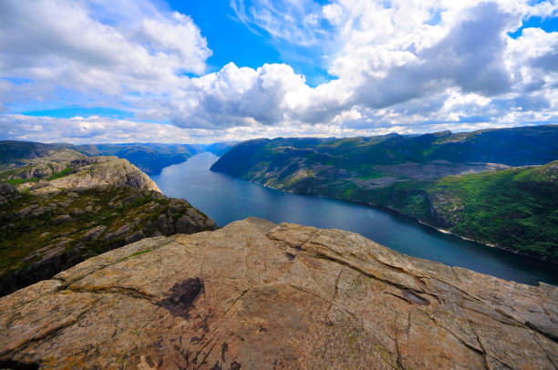 istock preikestolen or pulpit in Norway 971739572