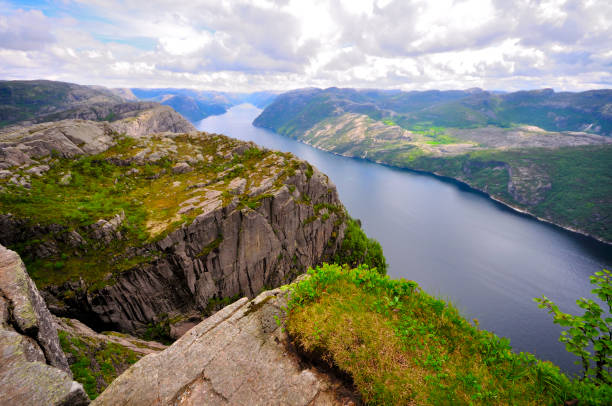 istock preikestolen or pulpit in Norway 971739614