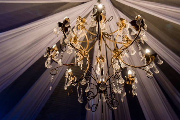 istock Decoration chandelier for wedding 971742100