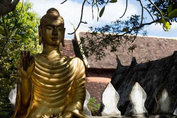 istock Temple in Luang Prabang 971748380