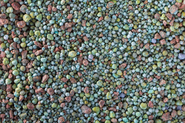 istock Composite mineral fertilizers. Background selective focus 971771648