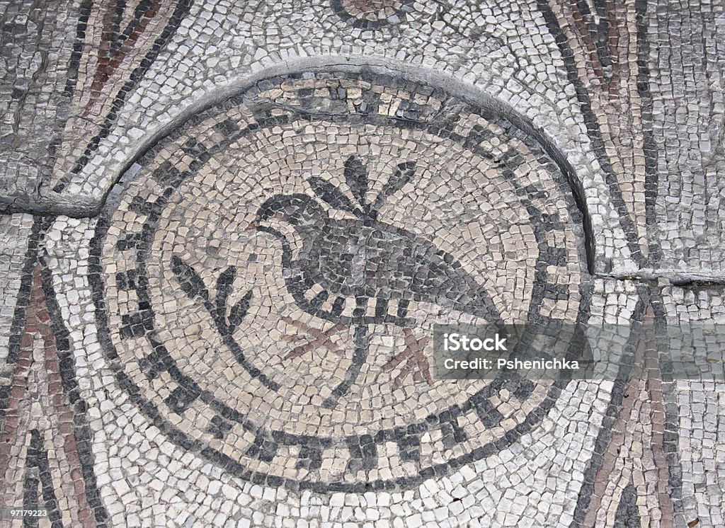 Ancient greek mosaic  Mosaic Stock Photo