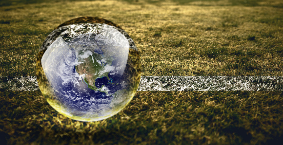 Crystal ball reflecting globe of the earth in nature\nhttps://www.nasa.gov/sites/default/files/1-bluemarble_west.jpg