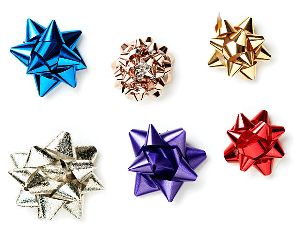 istock Shiny Ribbons Isolated on White 97179700